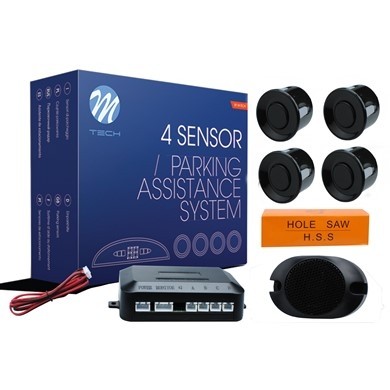 Parkeer Sensoren Buzzer CP7 zwart M-Tech