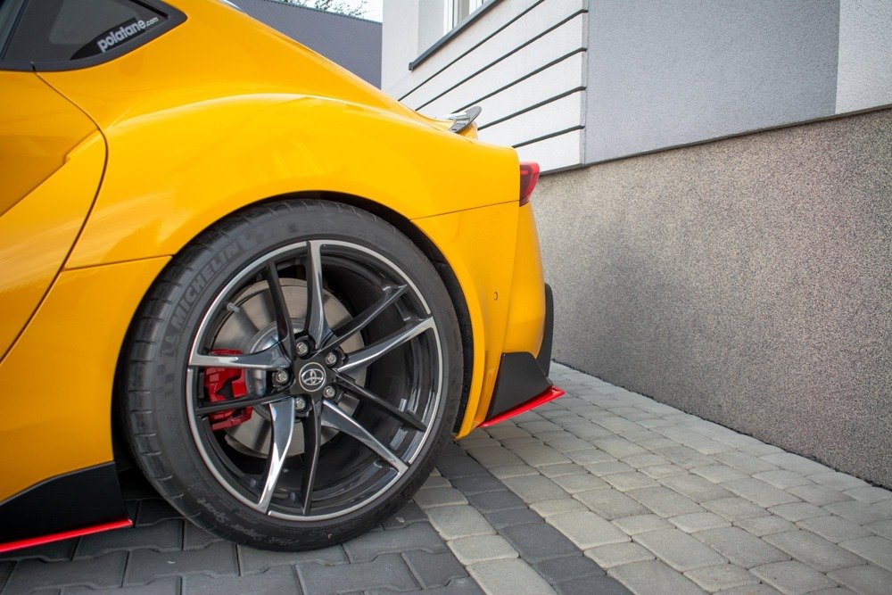 Zijdiffuser V.2 Toyota Supra MK5 Maxton Glans Rood