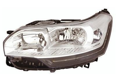 koplamp, Valeo, H7+H7+H1, incl stelmotortje, met draaimodule, li