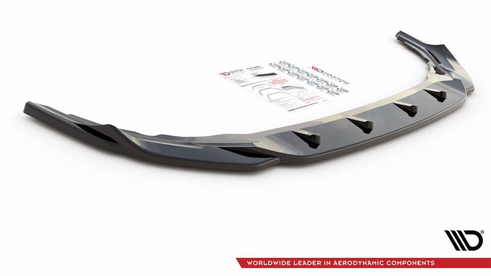 Bodykit Volkswagen Golf R Mk8 Maxton Glanzend zwart