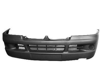 voorbumper, met mistlampgaten, zwart, 01/2004-Fiat Ducato, 2002-