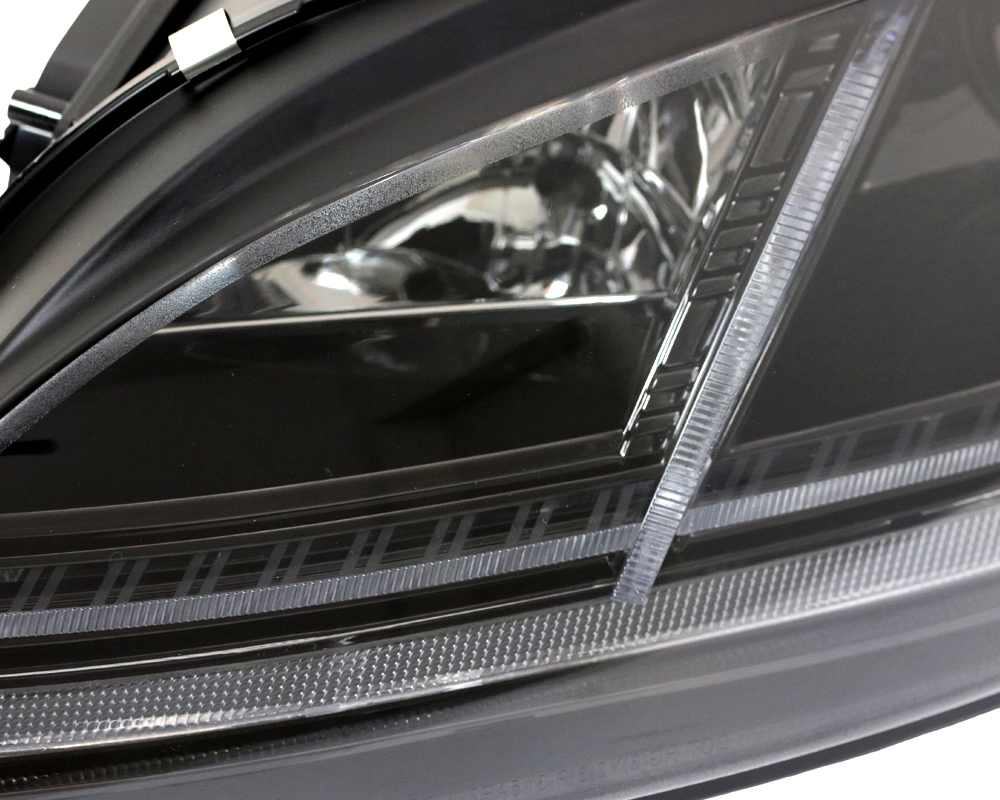Koplampen Audi TT 8J 06-11 Dynamic LED Zwart