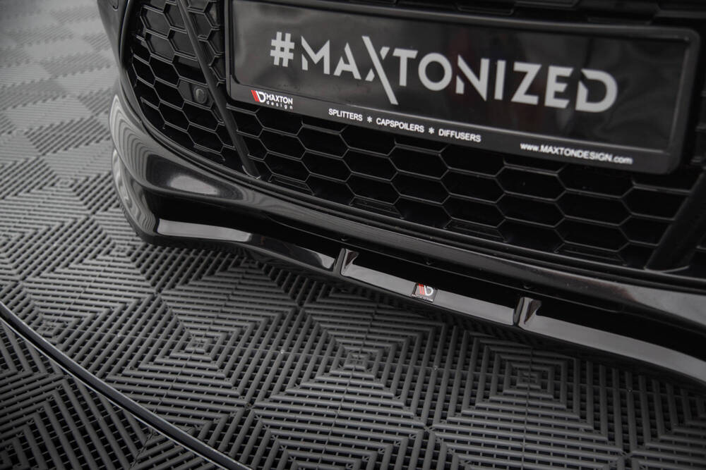 Voorspoiler V.1 Ford Mondeo ST-Line FL Maxton Glans Zwart
