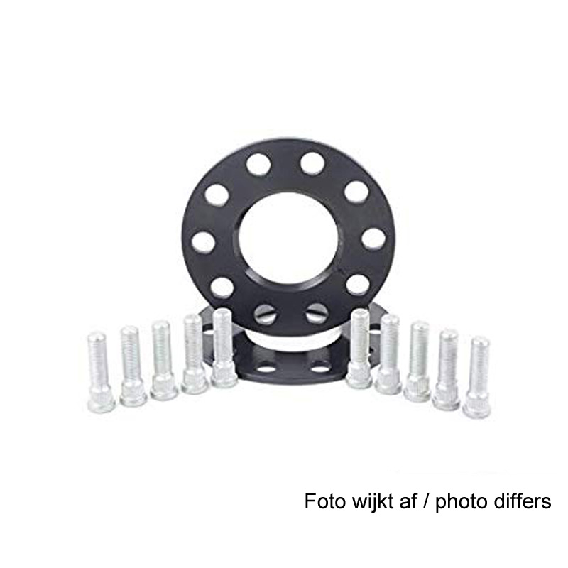 H&R DRS-MZ-Systeem Spoorverbreders 9mm 5x108 - Naaf 63,3mm - Boutmaat M12x1,5 -   Ford - Zwart