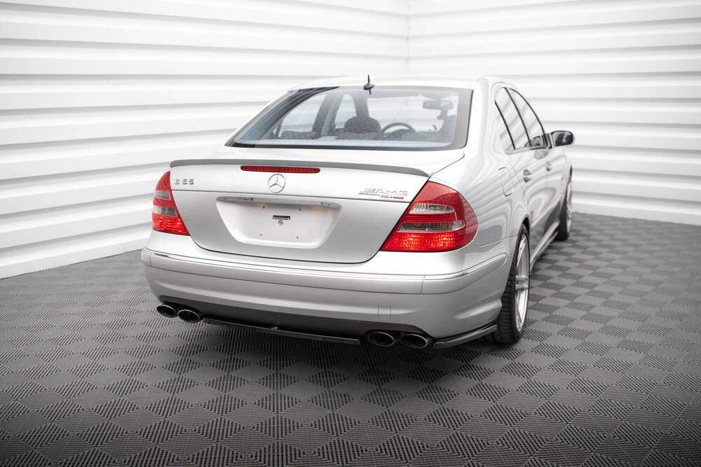 Diffuser Mercedes E55 AMG W211 Maxton Glans Zwart