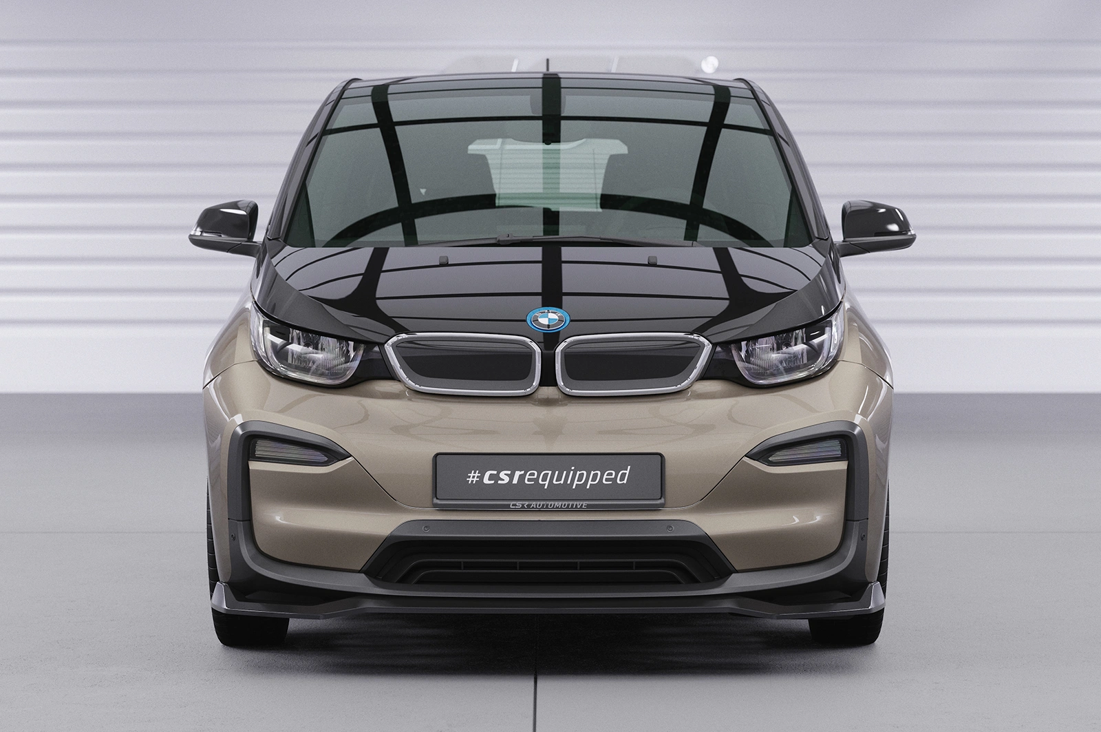 Voorspoiler BMW i3 Glans Zwart (2017–) CSR