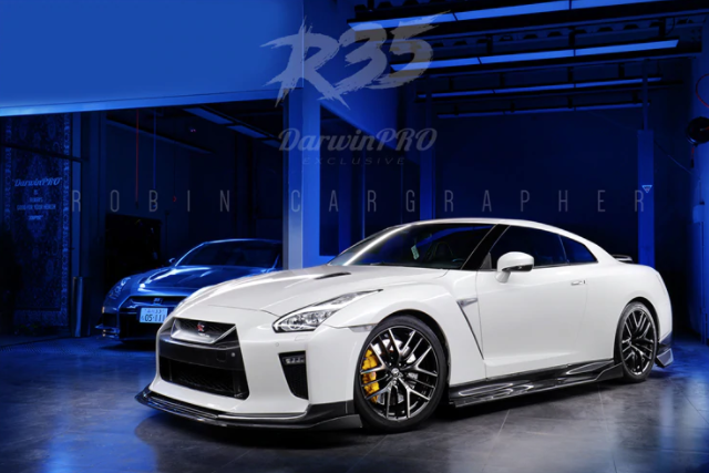 Nissan GTR R35 EBA BKSS Style Carbon Fiber Full Body Kit 2017-2020