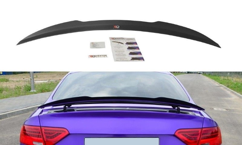 Spoilerkap Audi RS5 8T /  8T FL Glanzend Zwart Maxton