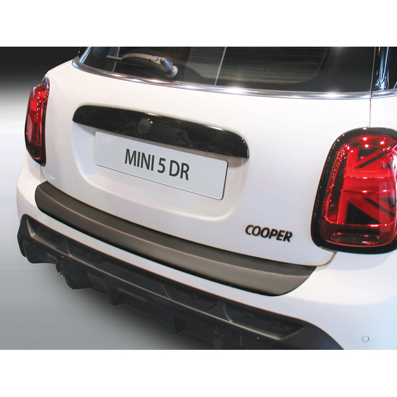ABS Achterbumper beschermlijst  Mini One/Cooper/Cooper S (F55) 5 deurs Facelift 2021- Zwart