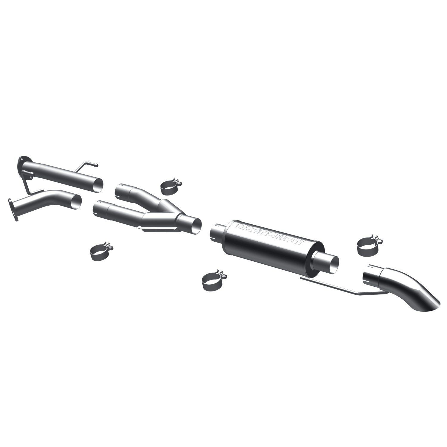 Toyota Cat-Back 07-08 Toy Tundra 5.7 SC Magnaflow Cat-Back