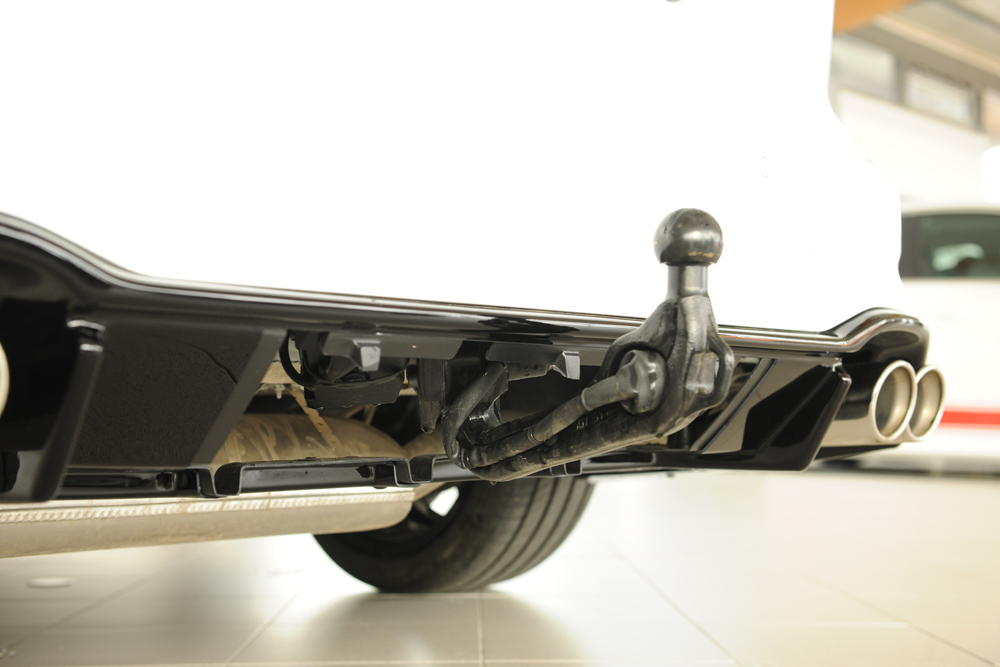 Diffuser Ford Focus Station Glans zwart voor trekhaak