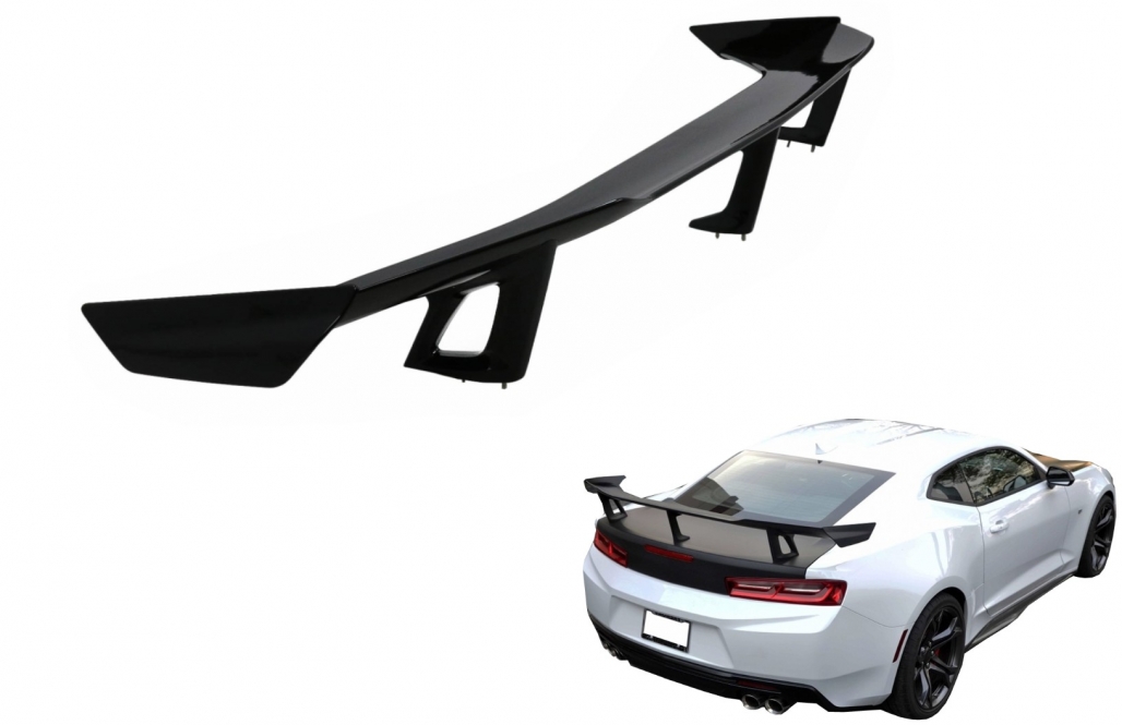 Spoiler Glans Zwart Chevrolet Camaro 2016-