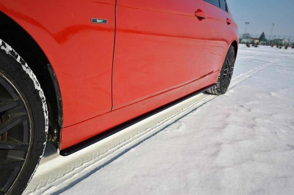 Zijskirts Diffusor BMW 3 Serie F30 11-15 Glossy Black