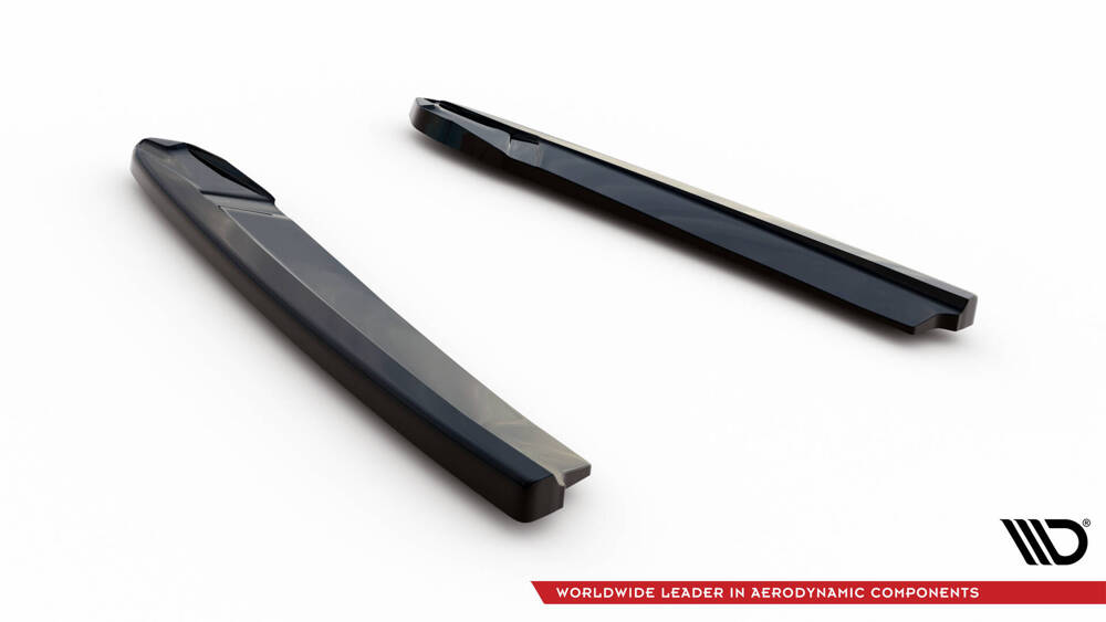 Zijdiffusers Skoda Octavia RS MK4 Maxton Glans Zwart