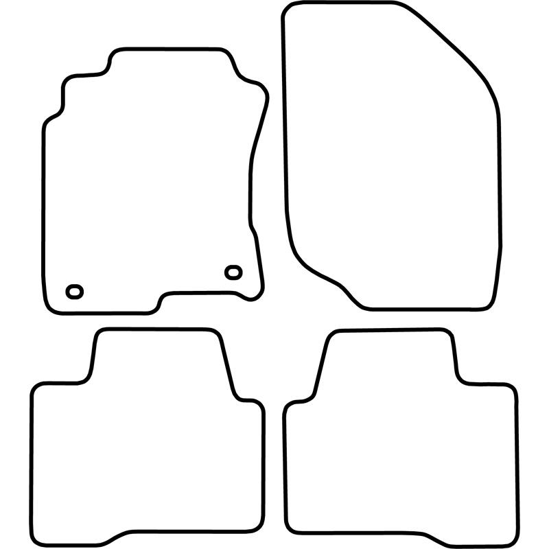 Automatten  Nissan X-Trail 2000-2007