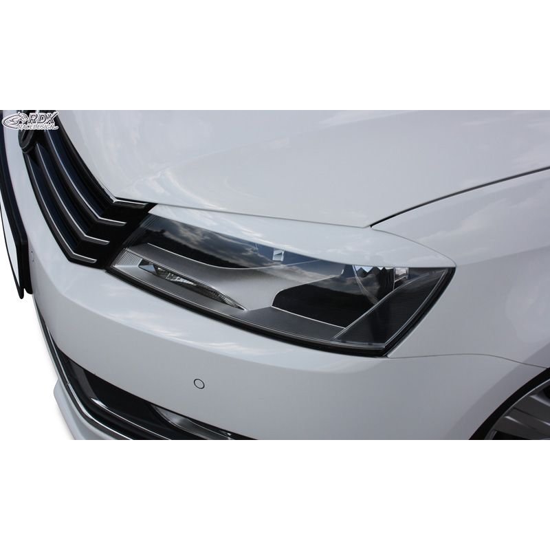 Koplampspoilers  Volkswagen Passat 3C Facelift 2011-2014 (ABS)