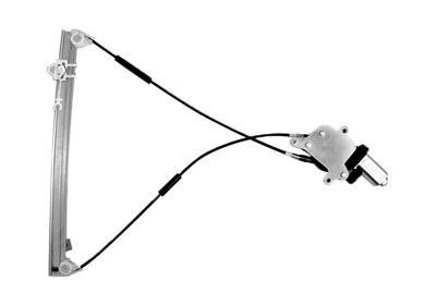 raammechanisme, 3 drs, incl motor, links Peugeot 106, 1996-2003