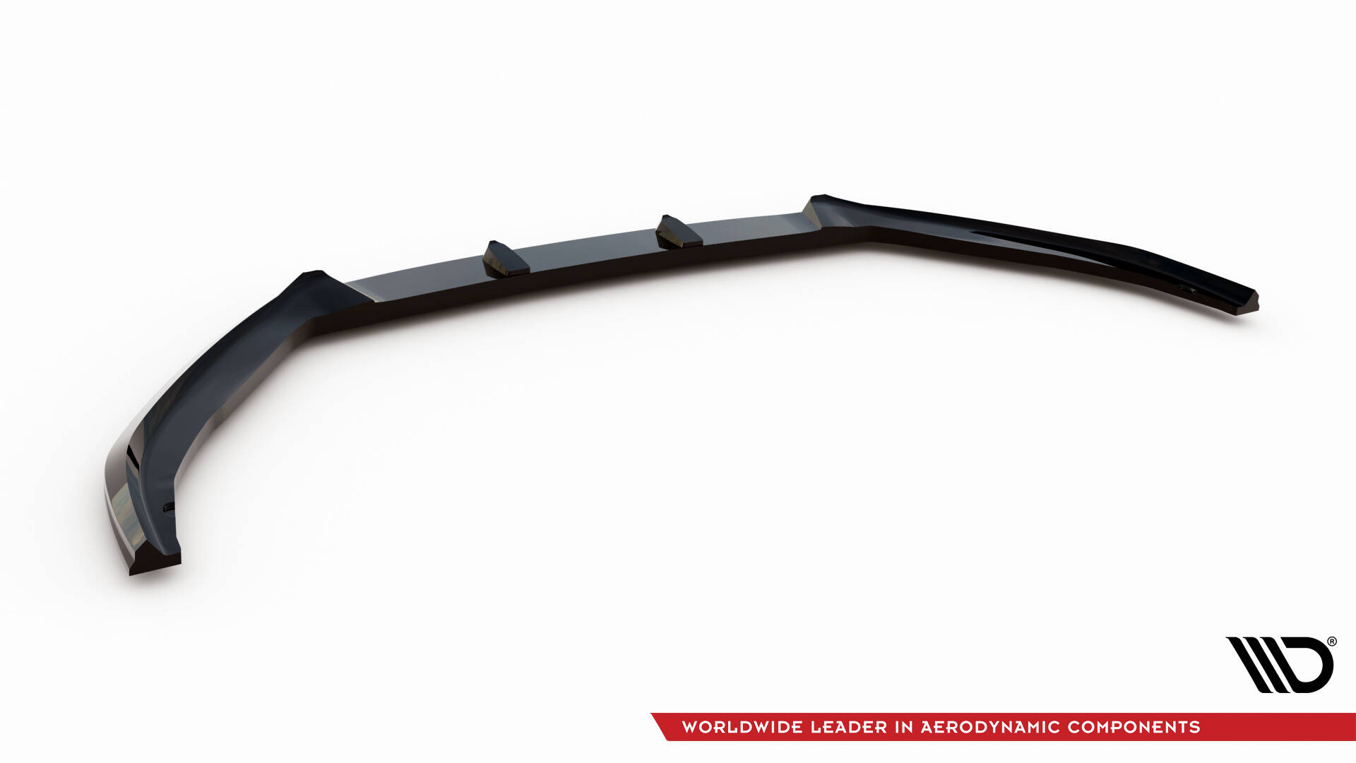 Voorspoiler V.2 Ford Focus Vignale MK4 Maxton Glanzend zwart