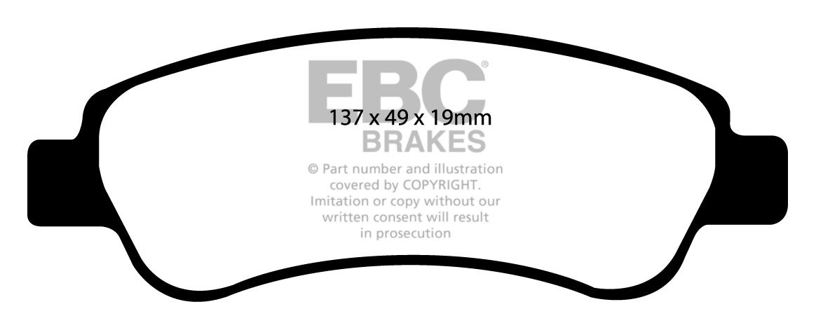 EBC Brakes CITROEN BEDRIJFSWAGEN Relay (Q14)/Jumper 3.0 TD (1600