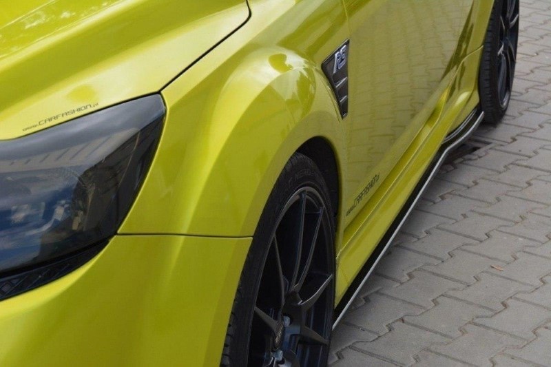Zijskirts Diffusers Ford Focus RS Mk1 Glanzend Zwart