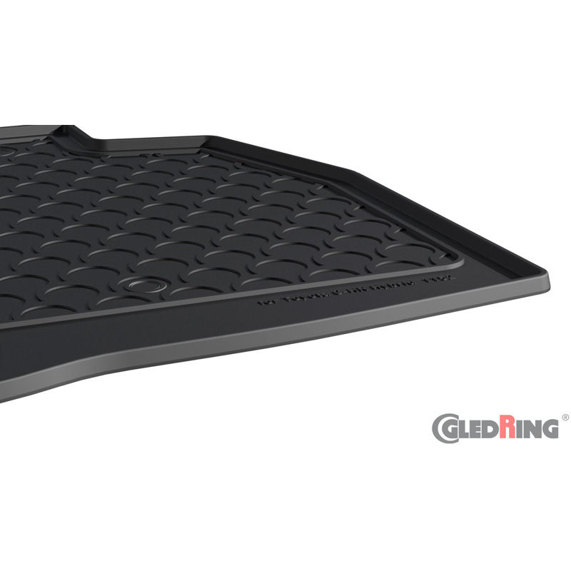 Rubbasol (Rubber) Kofferbakmat  Toyota C-HR 2016- incl. Hybrid (Lage laadvloer)
