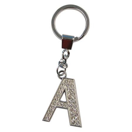 Sleutelhanger bling bling 'A'