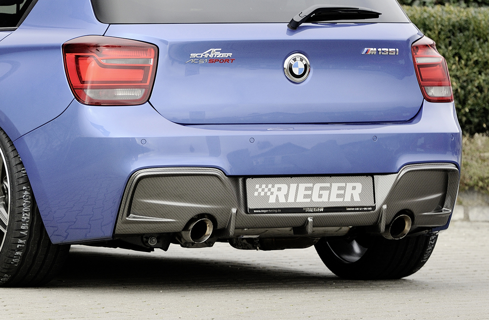 Achterbumper BMW 1 serie Rieger