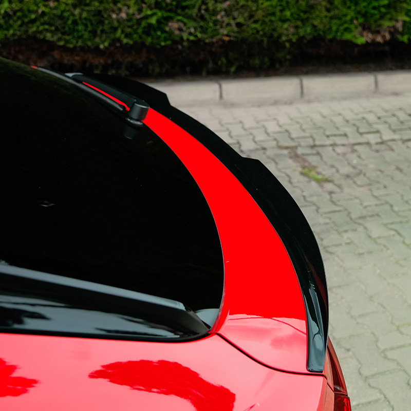 Oneway Achterspoiler  Audi Q3 (F3N) Sportback 2019-2025 incl. S-Line/RSQ3 - Glanzend zwart