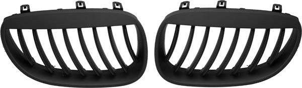 Grill Nieren BMW E60 Zwart