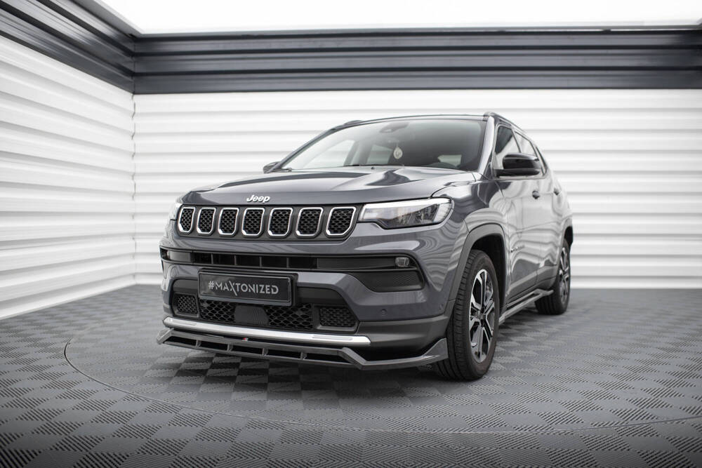 Voorspoiler Jeep Compass Limited FL Maxton Glans Zwart