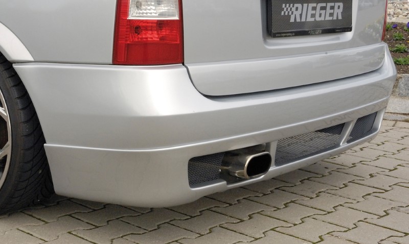 Achterbumper Diffusor Opel Astra G Station Rieger