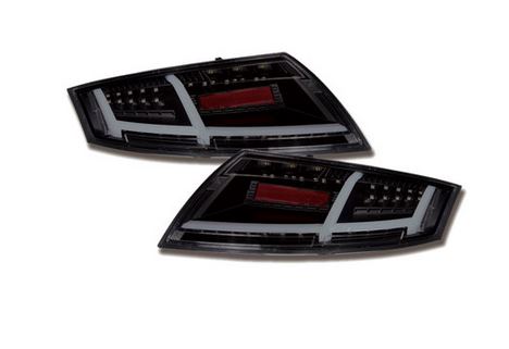 Achterlichten Audi TT 8J Dynamic LED Zwart