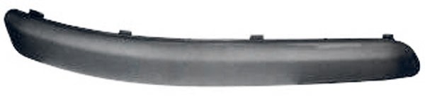 Bumper lijst rechts VW Polo 9N3 05-09 ZWART