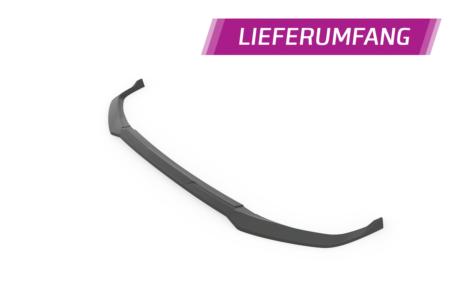 Voorspoiler BMW X3 G01 M pakket FL CSR Glans Zwart