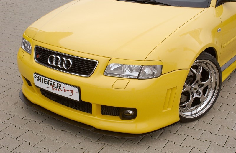 Spoilerzwaard gevormd voor Voorbumper Audi A3 8L S3- Look ABS Ri
