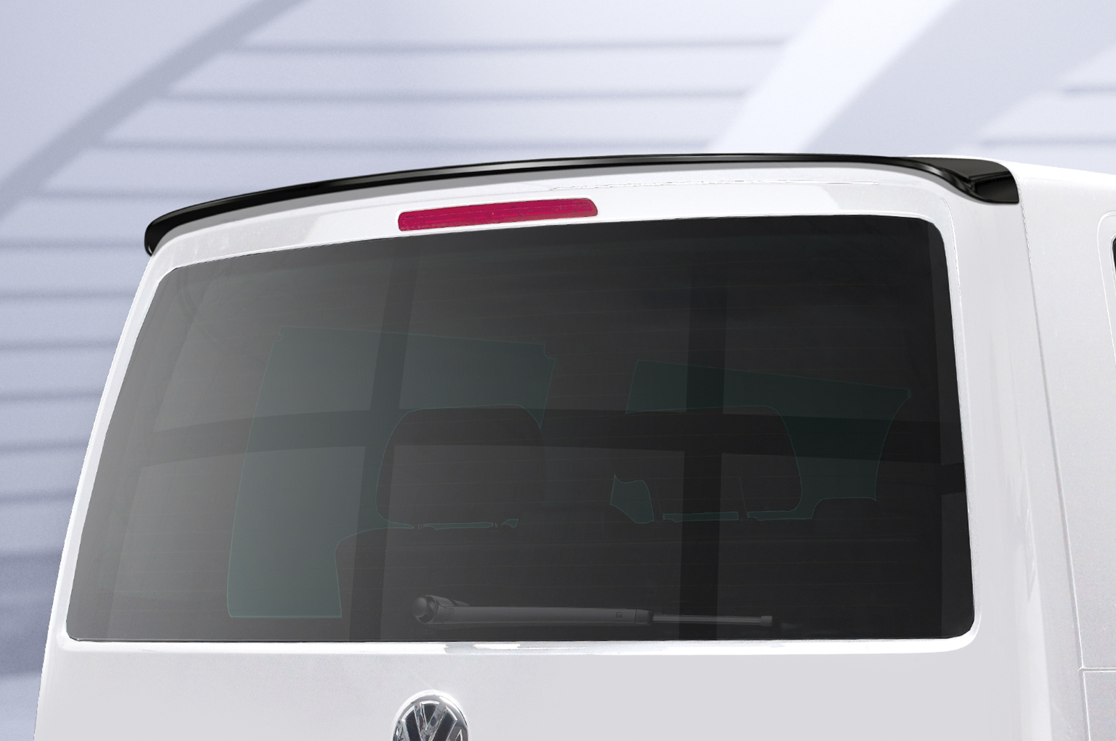 Spoiler Volkswagen Transporter T6 / T6.1 CSR Glans Zwart