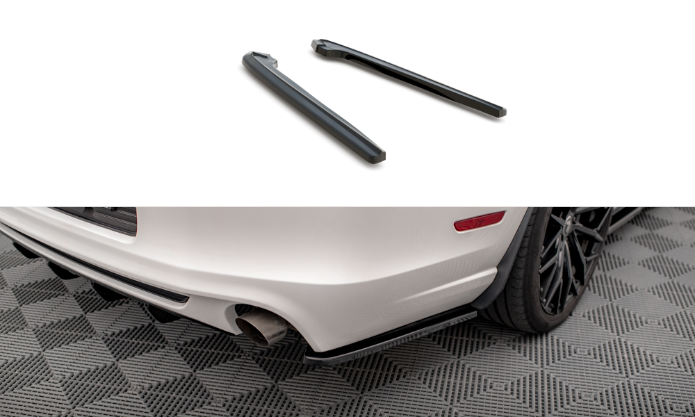 Zijdiffuser Ford Mustang MK FL Maxton Glans Zwart