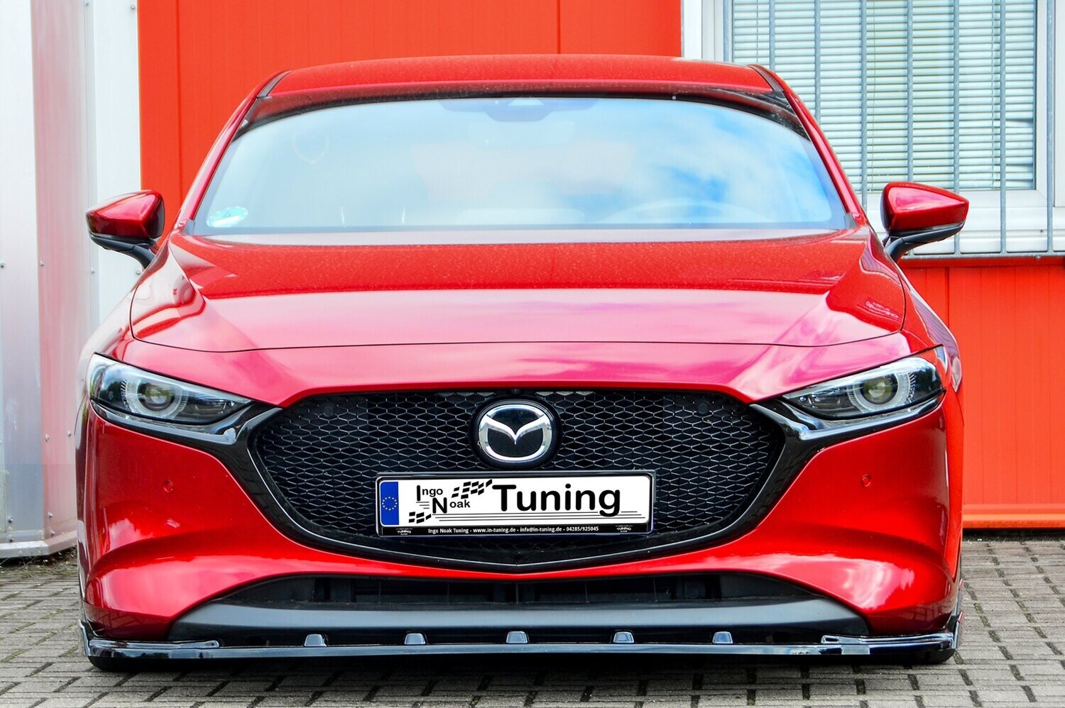 lip met wing Mazda 3 BP 2018-