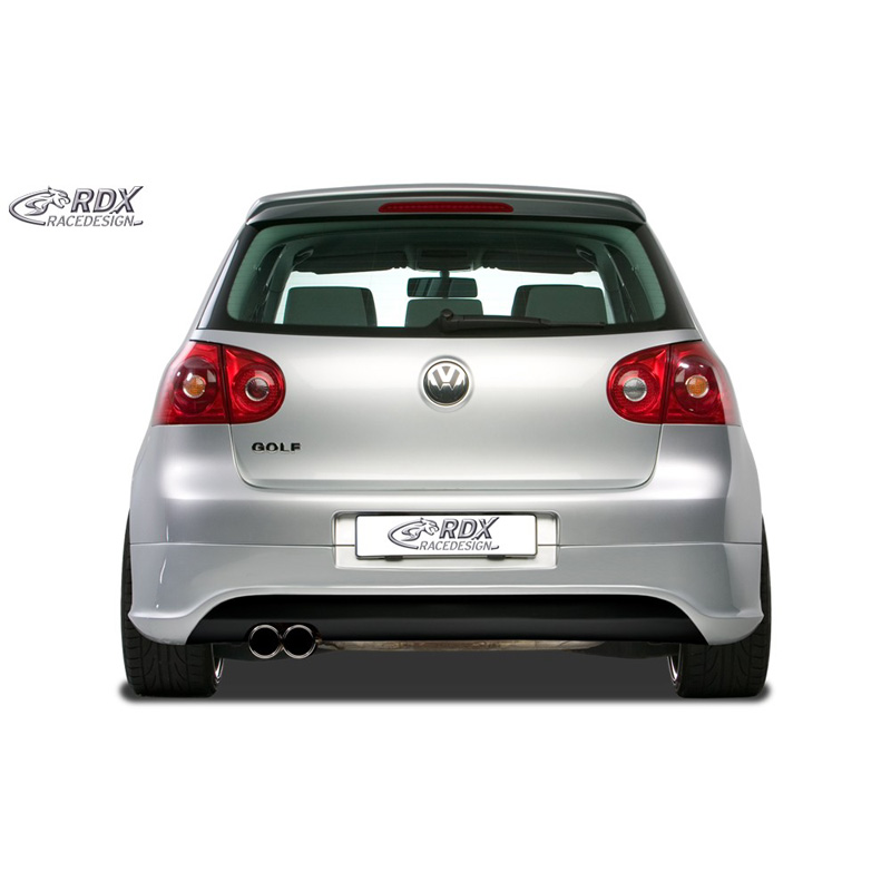 Achterskirt  Volkswagen Golf V R32 Hatchback 3/5-deurs 2003-2008 (uitlaat links) excl. Variant/Plus (ABS)