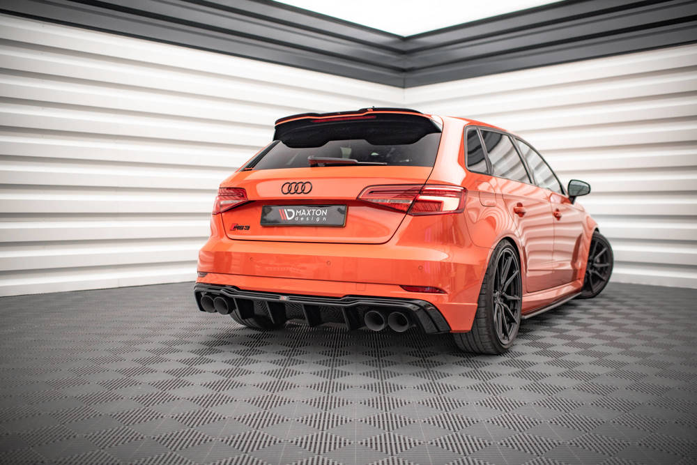 Diffuser V.2 Audi RS3 8V Sportback Fl Maxton Glans Zwart
