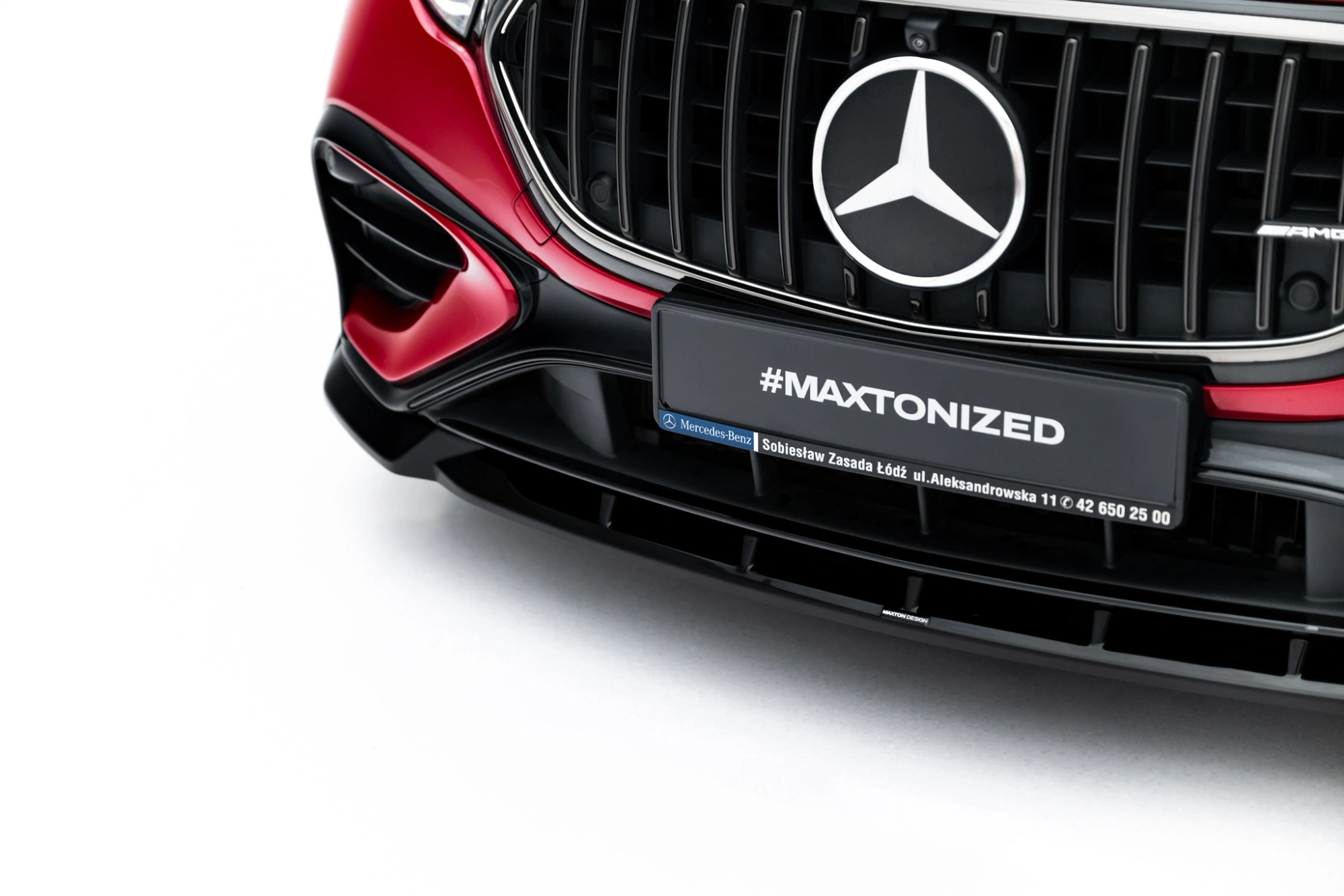 Bodykit Mercedes-AMG E53 Sedan W214 Maxton Glans Zwart