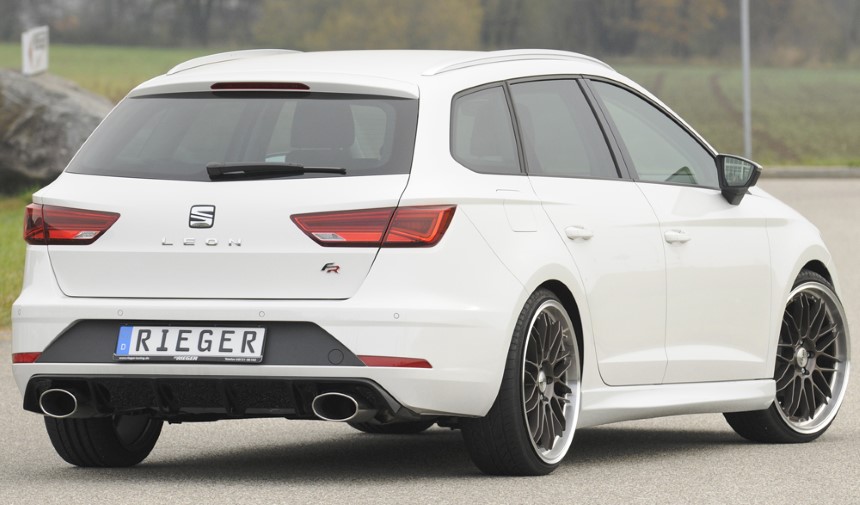 Uitlaatsysteem Seat Leon FR (5F) 1.6/2.0L TDI Rieger