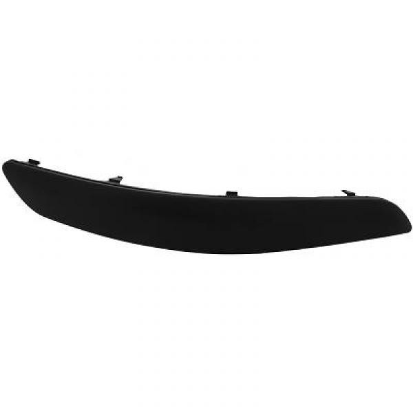 Bumper lijst links TOURAN 06-10 ZWART