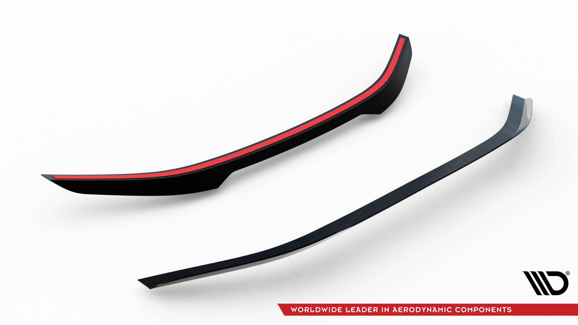 Street Pro Spoiler Cap Hyundai Veloster N MK2 Maxton Glanzend zwart
