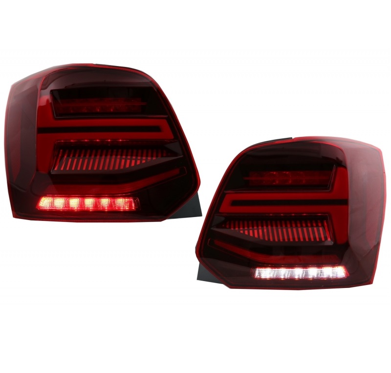 Achterlichten VW Polo 6R / 6C 09-17 LED Dynamic