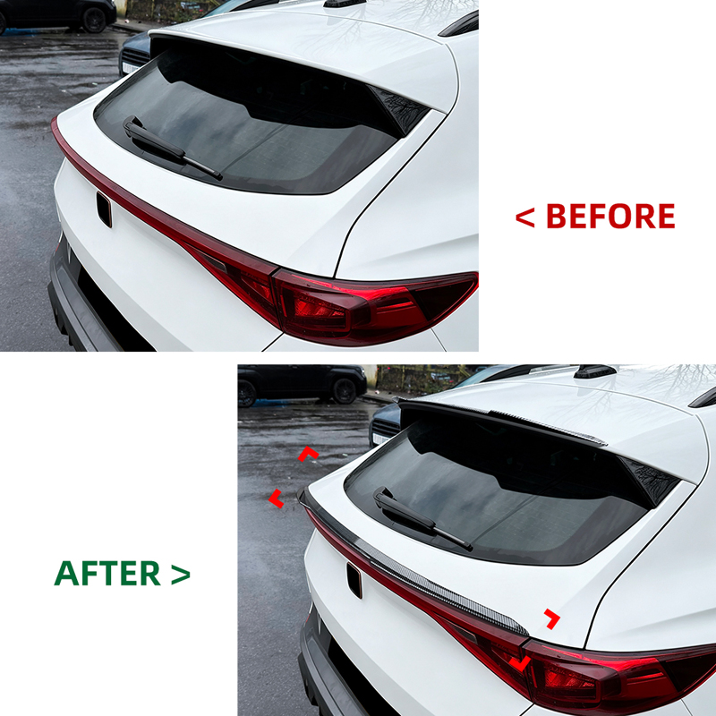 Onderste achterspoiler  Cupra Formentor 2020-2024 & Facelift 2024- (ABS Glanzend zwart)