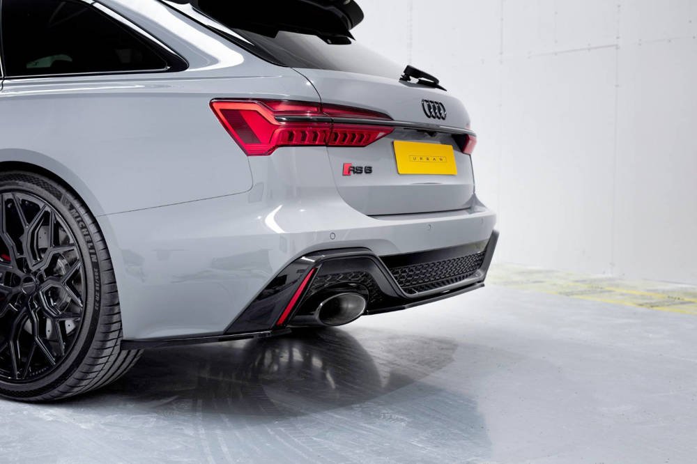 Diffuser Audi RS6 / RS7 C8 Maxton Glanzend Zwart