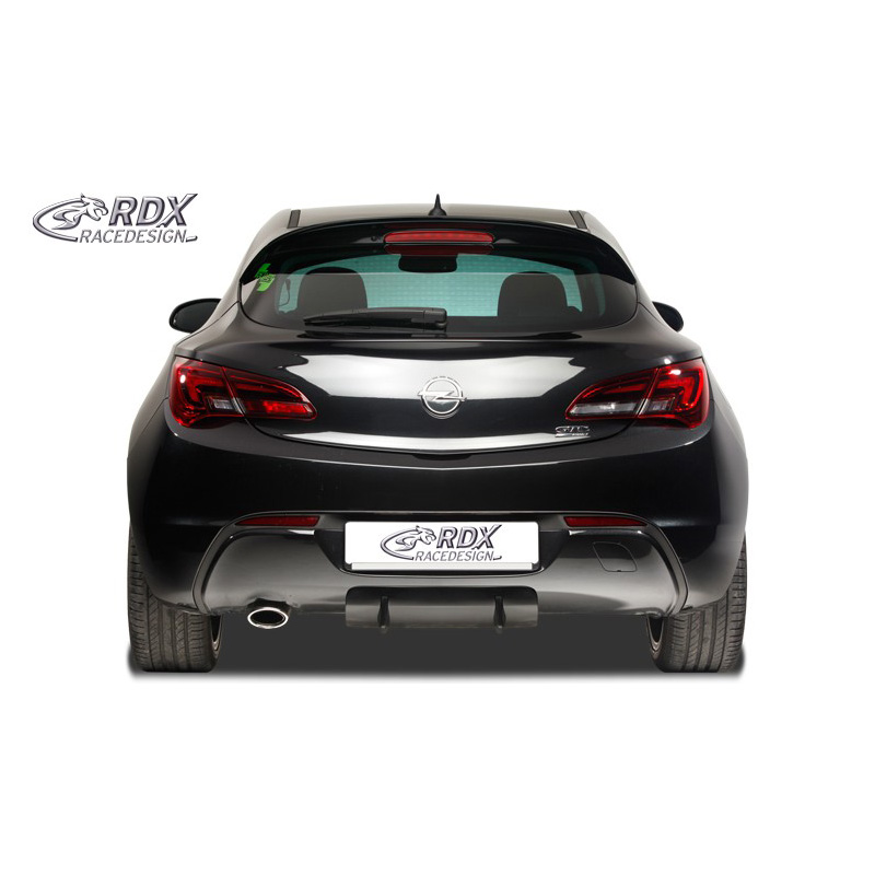 Achterskirt 'Diffusor U-Diff'  Opel Astra J GTC 2009-2015 incl. OPC-Line (PU)