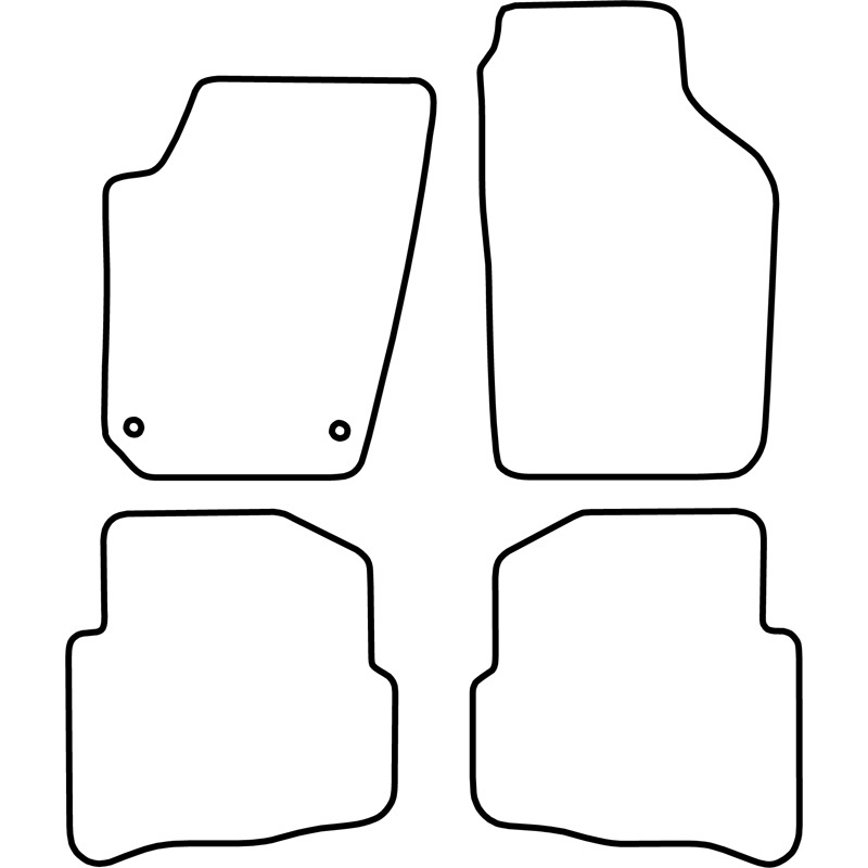Automatten Velours  Seat Ibiza 2002-2004 / Cordoba 2003-2004
