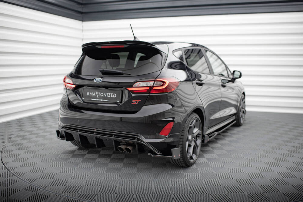 Bodykit Ford Fiesta ST Mk8 Facelift Maxton Glanzend zwart
